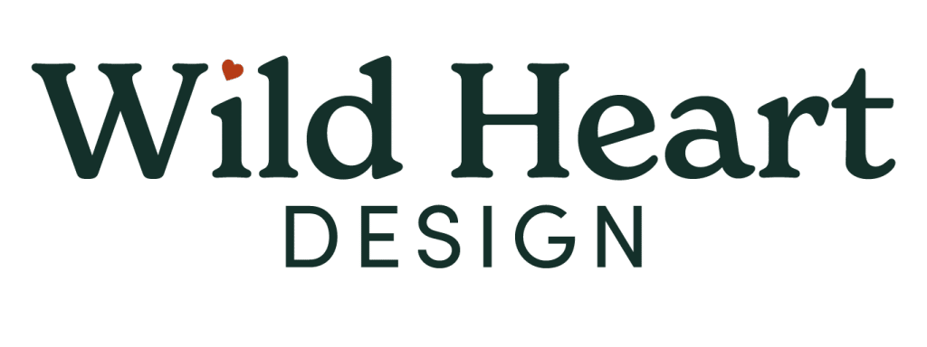 Wild Heart Design logo, a web design and branding studio based in Maryville, Tennessee